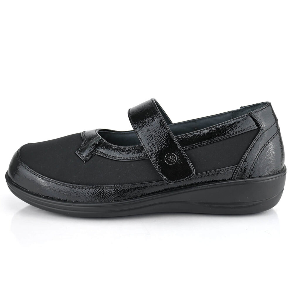 נעלי סקוטש דגם Lisbon בצבע שחור מבריק