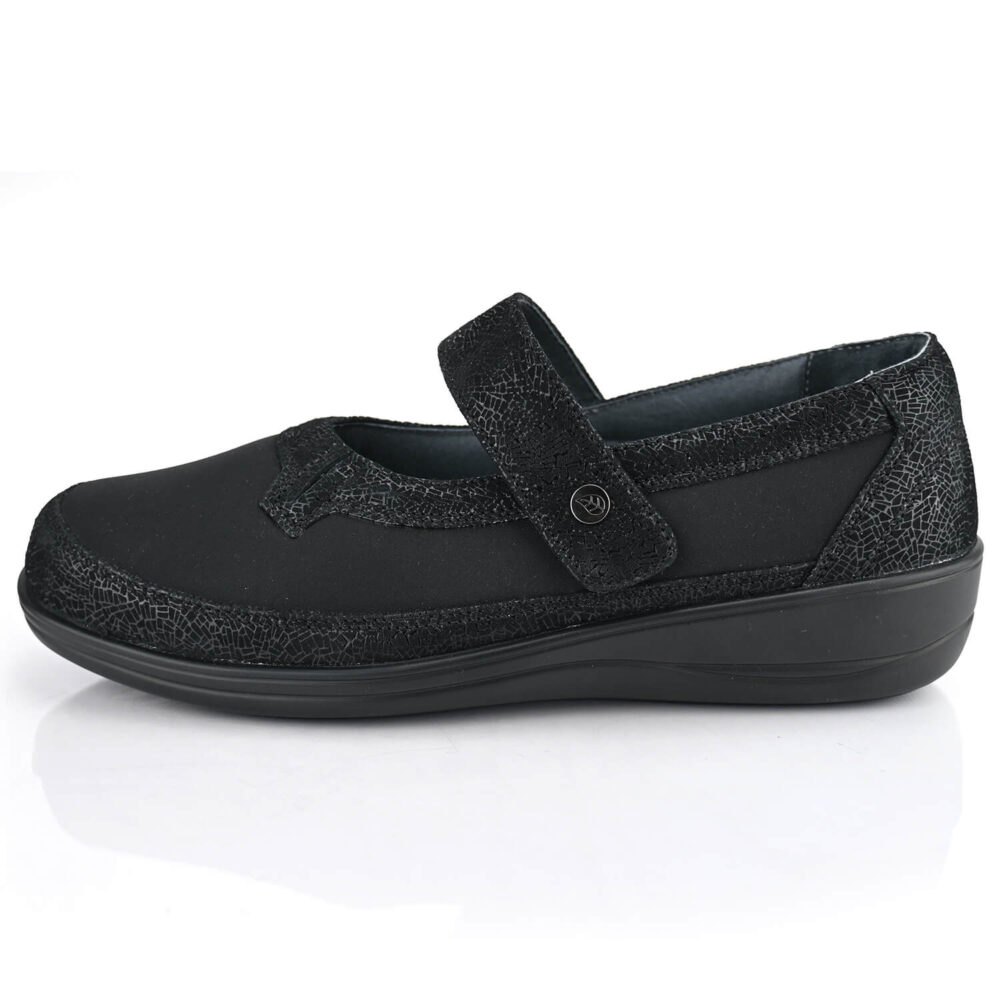 נעלי סקוטש דגם Lisbon שחור קרוקו